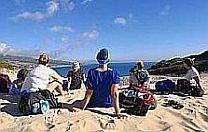 Foto 2 Frauen im Sand
